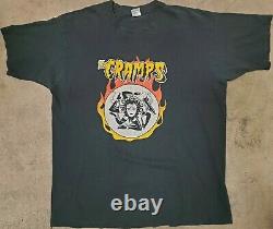 Very Rare Vintage The Cramps Exotic Ball Halloween 1993 T-shirt XL