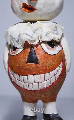 Vieux Pacifique Rim Bobble Head Snowman Jack-o-lantern Halloween Figure Rare