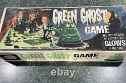 Vintage 1965 Transogram Green Ghost Glow In The Dark Game Avec Boîte Originale Rare