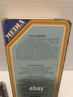 Vintage 1978 Rare Halloween Vhs (media Home Entertainment) Sortie Anticipée
