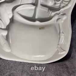 Vintage 1982 Joyeux Halloween Bugs Bunny Sorcière 3D Vacuform 22x14 Ben Cooper