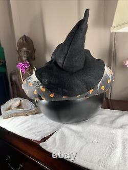 Vintage 1987 Union Produits Halloween Witch Spider Candy Corn Bucket Rare Beauté
