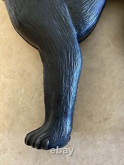 Vintage 1992 Don Featherstone Chat Noir Blow Mold Union Products Halloween Rare