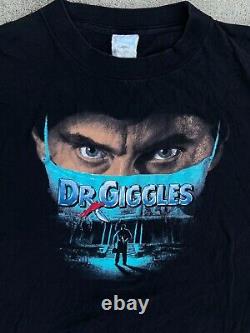Vintage 1992 Dr. Giggles Horror Movie Promo Shirt Large L Point Unique Guc Rare