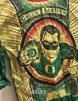 Vintage Ben Cooper 1965 Green Lantern Comic Book Costume Hero Halloween Rare