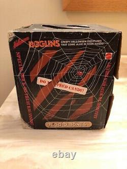 Vintage Boglins Bog O Bones Halloween Rare With Box Années 1980