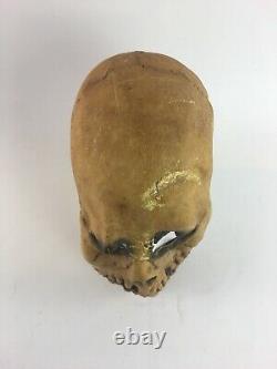 Vintage Don Post Studios Inc. 1967 Skull Face Mask Halloween Taille Adulte Rare