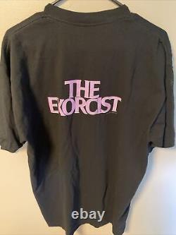 Vintage Exorcist Film Promo T Shirt XL Horreur Halloween Gore Rare