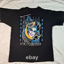 Vintage Exotic Ball T Shirt 1995 Double Face Unique Maille Rare Sz L