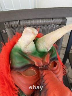 Vintage Fun World Masque Devil Monster Horns Rare