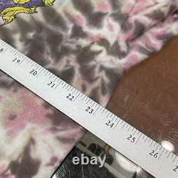 Vintage Grateful Dead Oakland Halloween Tie Dye Distressed Thrashed Rare 1991 XL
