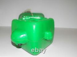 Vintage Halloween Blow Mold Light Up Rare Green Haunted House Mansion 17
