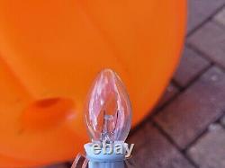 Vintage Halloween Grand Venture Blow Mold 24 Jack O Lantern Pumpkin 1997 Rare<br/>	  	<br/>Traduction en français : Lanterne en forme de citrouille Vintage Halloween Grand Venture, soufflée, 24 pouces, rare, 1997