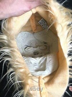 Vintage Halloween Mask Be Something Studios Shrunken Head 80s Creepy Voodoo Rare