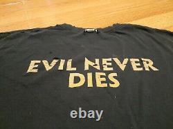 Vintage Halloween Michael Myers Dbl Sided Chemise'06 Rare Détresse (envil)