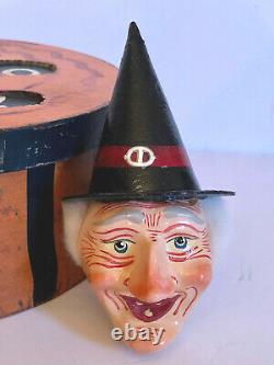 Vintage Halloween Witch Noise Maker. Allemagne Minty Rare. Vintage. Vinture
