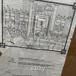 Vintage Mr. Christmas Joyeux Halloween 1995 Exclusivité Target Rare Lumineux