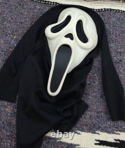 Vintage Pâques Unlimited Scream Masque Très Rare Original Mk Glow Film Fun Ghost