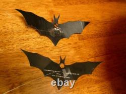 Vintage RARE Halloween 1989 Martin Paul M. et Mme Pumpkin JOL Décorations d'Affichage