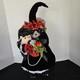 Vintage Rare Apple Whimseys 24 Chat Sorcière Avec Hibou Par Lita Gates 1978 Halloween