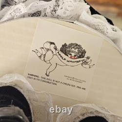 Vintage Rare APPLE WHIMSEYS 24 Chat Sorcière avec Hibou par Lita Gates 1978 Halloween