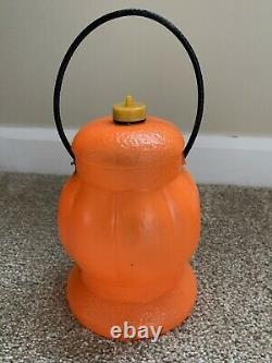 Vintage Rare Pumpkin Lantern Halloween Blow Mold Light Jack-o-lantern