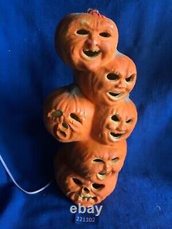 Vintage Rare Trendmasters Halloween Jack O Lanterne Light Up Tour Mold Mousse