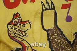 Vintage Rare Walt Disney Jungle Livre Baloo Ben Cooper Masque Boîte De Masque Sz 8-10