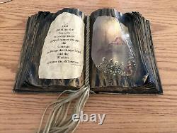 Vintage Sainte Bible Dieu Me Donne Serenity Livre De Table De Prière 12x8 Rare