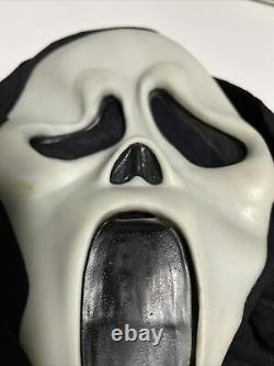 Vintage Scream Ghost Face Masque Fun World DIV Gen 1 Rare Glow Fantastic Faces 90s