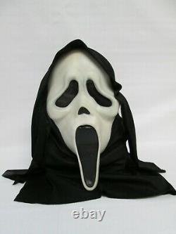 Vintage Scream Ghost Face Masque Fun World DIV Rare Glow In The Dark 90s