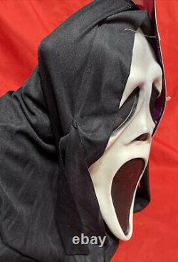 Vintage Scream Ghost Face Masque Pâques Unlimited Fun World Rare Glow 1997 W Tags