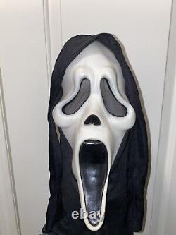 Vintage Scream Ghost Masque Visage Fun World DIV Visages Effrayants Rare