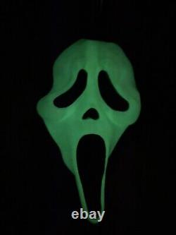Vintage Scream Ghost Masque Visage Fun World DIV Visages Effrayants Rare