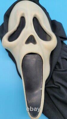 Vintage Scream Ghostface Mask Easter Unlimited Inc S9206 Glow Rare N Timbre