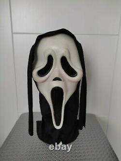 Vintage Scream Ghostface Masque Eu Mk Squinty Yeux Fun Monde Rare