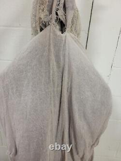 Visions saisonnières vintage boîte originale squelette robed Halloween yeux brillants rares