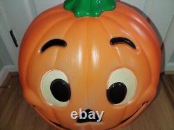 Vtg. 1997 Halloween Grand Venture Blow Mold 24 Citrouille Jack O Lantern Rare