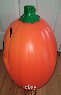 Vtg. 1997 Halloween Grand Venture Blow Mold 24 Citrouille Jack O Lantern Rare