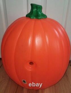 Vtg. 1997 Halloween Grand Venture Blow Mold 24 Citrouille Jack O Lantern Rare