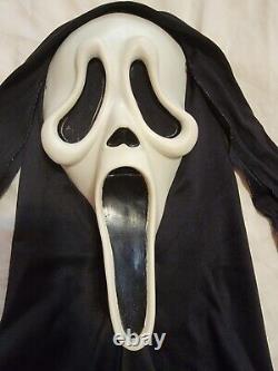 Vtg 90s Ghostface Scream Masque Fun World Pâques Illimité Glow Dans Le Dark Rare