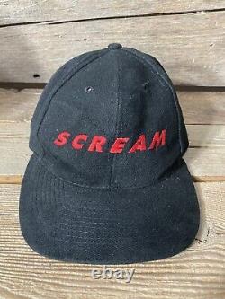 Vtg'96 Film Scream PROMO Otto Hat Rare Collectible Halloween Horror Effrayant Cool