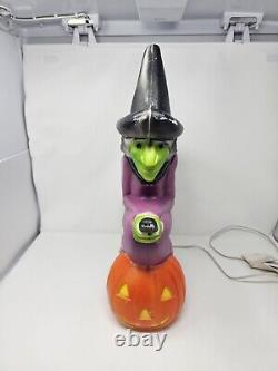 Vtg Flying Witch Halloween Blow Mold Union Products Don Featherstone RARE 
<br/>Vtg Sorcière volante Halloween Blow Mold Union Products Don Featherstone RARE
