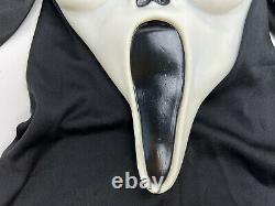 Vtg. Ghostface Scream Masque Menthe Sur Tag Europe Fun World? C'est Le Dernier? Rare Voir Descr
