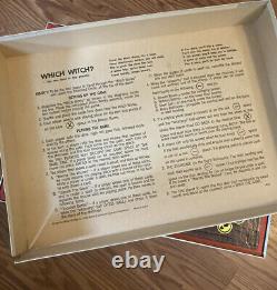 Vtg Quel Jeu De Sorcellerie Milton Bradley 1970 100% Complet Très Rare Htf