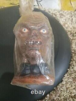 Vtg Rare 90s Bougie en cire Cryptkeeper Tales From The Crypt Visage de monstre Original