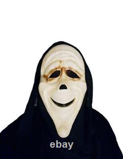 Vtg Rare Scary Film Scream Ghost Face Masque Hood Stoned Spoof Pâques Illimitée