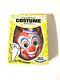 Vtg Rob Zombie-masque-halloween-box Costume Collegeville Plastique Rare Clown Org