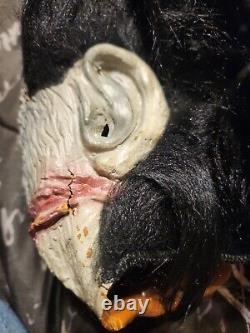 Vtg Topstone Frankenstein Masque Monster Halloween Latex Horror Rare